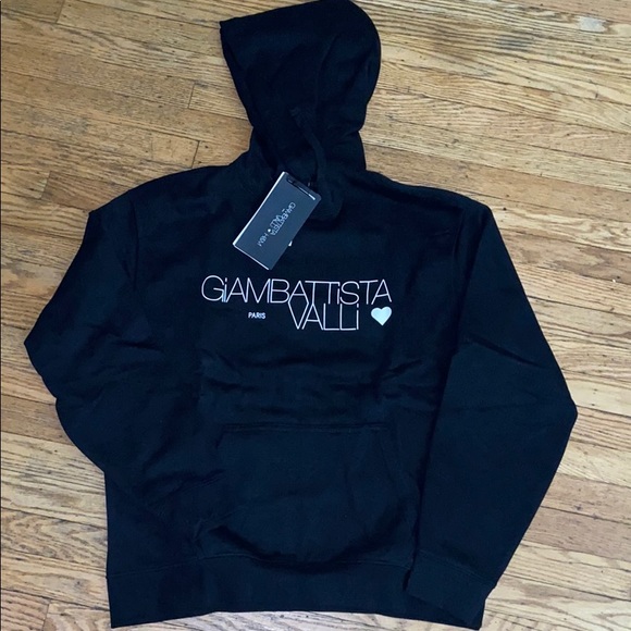 Giambittisa Valli hooded sweat shirt